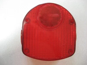 RED KOITO MOTORCYCLE TAIL LIGHT LENS 220-40741 78 13-05102 R-81 SAE A 68 - Picture 1 of 8