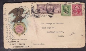 NATIONAL LIVE STOCK COMMISSION CO. - 1932, CHICAGO, ILL. - Picture 1 of 2