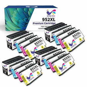 16PK 952XL Wysokowydajny zestaw atramentów do HP Officejet Pro 7740 8710 8210 8720 8216 8715 - Zdjęcie 1 z 6