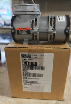 [FINAL REDUCTION] Gast Vacuum Pump MOA-P108-FB 110/115V  New Sealed Box • 20£