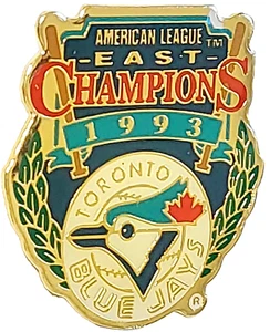 MLB Toronto Blue Jays "American League East Champions" 1993 Lapel Pin (X) - Picture 1 of 3
