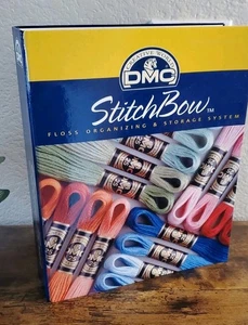 DMC Stitch Bow Embroider Floss Organizing/Storage System Binder, Pages & Floss  - Picture 1 of 16