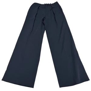 Pantalón Free People Tyler Negro Pierna Ancha Mujer Botón Mosca Cintura Elástica, Talla S - Imagen 1 de 11