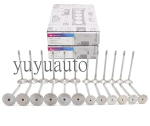 24x Inlet + Outlet Valves Set for Mercedes-Benz C43 E43 GLC43 W205 M276 3.0T V6 - Picture 1 of 4