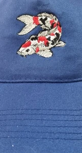 Koi Carp Embroidered Baseball Cap for Men and Women - Perfect Gift. - Picture 1 of 1