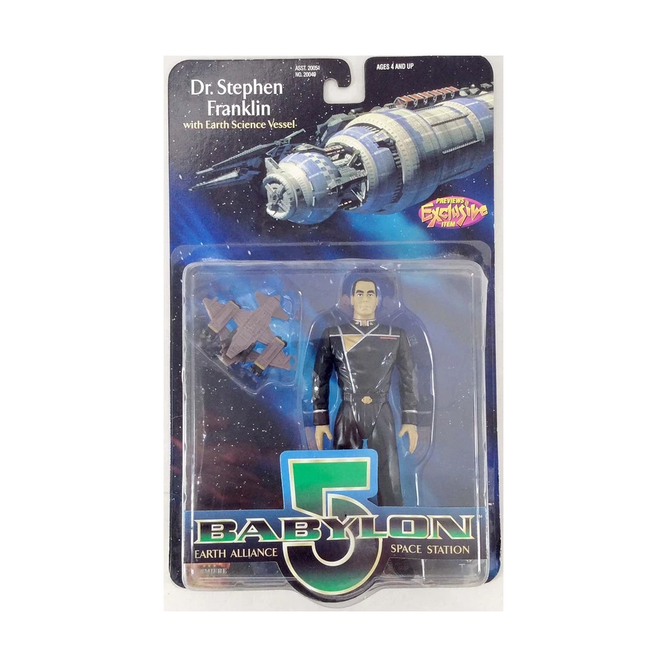 独家 Babylon 5 至 Dr. Stephen Franklin 带地球科学船 - 6 英寸全新 — 第 1/1 张图片