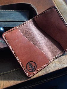 Deckhand Wallet - Handmade Full-Grain Leather Minimalist Wallet | Yarets Leather - Bild 1 von 9