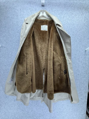 Vintage London Fog Men's Trench Coat Tan Brown Removable Cotton Lining 44 Long - Image 1 of 4