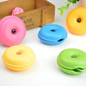 3 Pezzi Bobina Cavo Organizzatore Scatola Filo Auricolari Cavo Auricolari Porta Auricolari - Foto 1 di 9