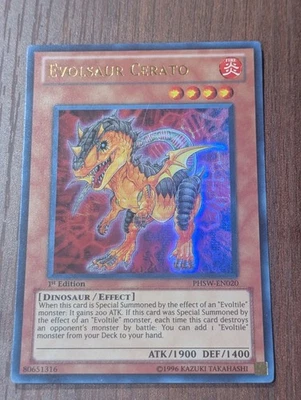 Evolsaur Cerato - PHSW-EN020 - LP - UR - 1st Edition - Lightly Played - Yugioh! - Image 1 of 2