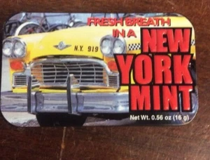 Respiro fresco da collezione in una New York come nuovo latta vuota 2 3/4" x 1 5/8" x 1/2" - Foto 1 di 8