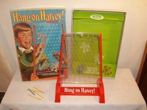 Vtg 1969 Ideal Toy Co Hang On Harvey Plastic Action Game - Picture 1 of 10