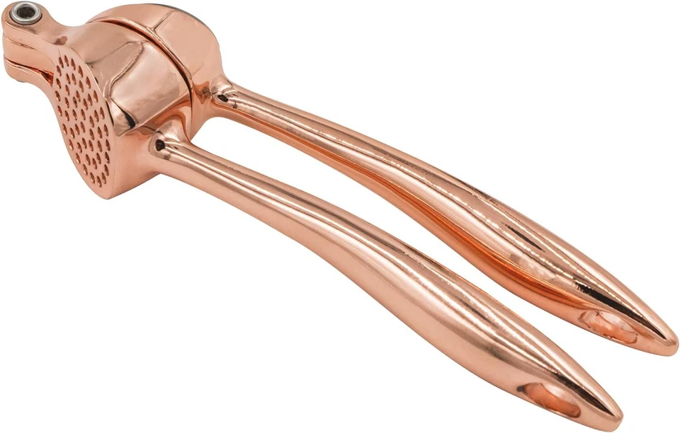 Chef Select Premium Garlic Press, Copper-Colored Steel, Heavy-Duty Construction - Image 1 of 4