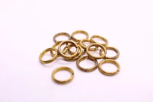 Genuine WW1 / WW2 British Army Uniform Button Shank Split Pin Loops - Set of 12 - Picture 1 of 5