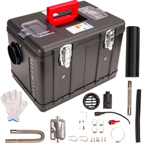 Temporización de temperatura negra para autocaravanas campistas con interruptor LCD calentador de aire diésel 5KW 12V - Imagen 1 de 12