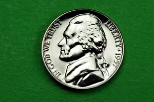 1957 Jefferson Nickel Brilliant US GEM Proof Coin - Bild 1 von 1