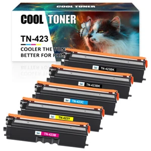 XXL Laser Toner 5er Compatible with Brother TN 423 BK TN 423 C TN 423 M TN 423 Y - Bild 1 von 1