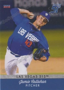 2018 Las Vegas 51s Jamie Callahan RC Rookie NY Mets - Picture 1 of 1