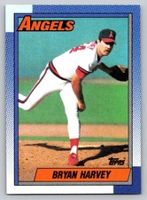 1990  Topps #272 Bryan Harvey California Angels