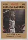 1991-92 Coca-Cola Georgia Tech Yellow Jackets Police Ivano Newbill #33 Only $2.54 on eBay