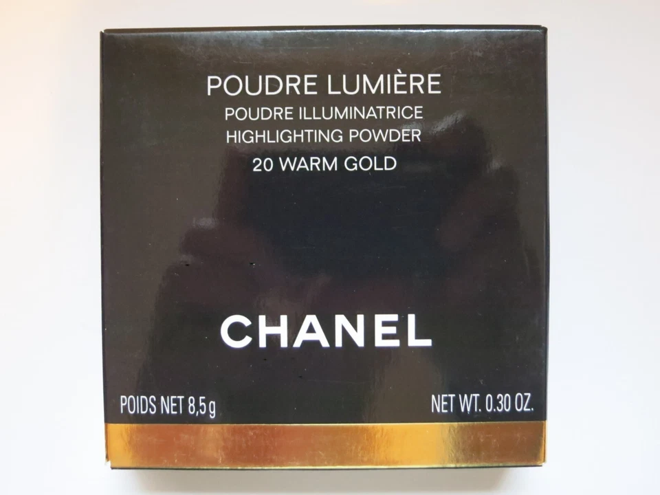 CHANEL Poudre Lumiere Illuminating Powder 20 Warm Gold