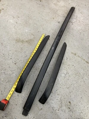 BMW 325i 330i 318i E46 Sedan Set black Rear Bumper Trim Molding Fits 2001-2005 - Image 1 of 4