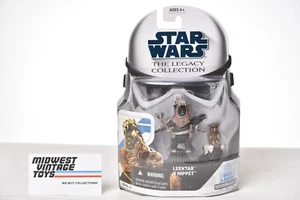 2008 STAR WARS LEEKTAR & NIPPET Ewok Figures Legacy Collection Hasbro - Picture 1 of 4