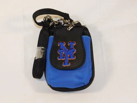 New York Mets MLB Womens Purse Plus with Cell Phone Touch Screen Pocket Cover