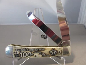 CASE XX-Trapper #6254SS Pocket Knife -2 Blade- Boy Scouts-Blue Ridge Mtn Council - Picture 1 of 22
