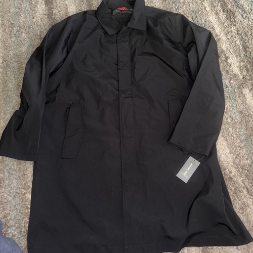 Cappotto uomo Michael kors Macintosh Longrain nero taglia XL NUOVO CON ETICHETTE $225 nuovo autentico