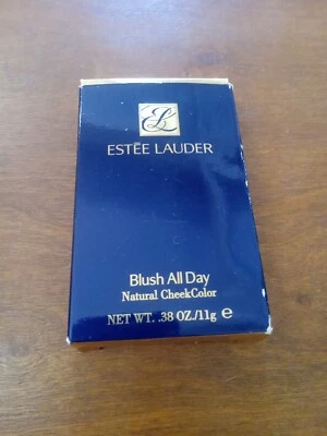 Rubor Estée Lauder Todo el Día Color Natural de las Mejillas 07 Sepia .38 11g Talla Completa Nuevo de Lote Antiguo Foto 1 de 4