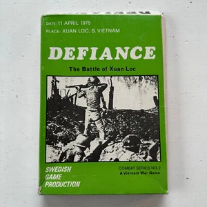 Defiance The Battle of Xuan Loc Swedish Game Production 1980 Unpunched - Picture 1 of 9
