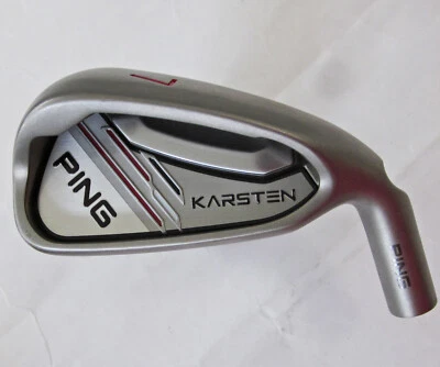 Ping Karsten #7 Iron Heads only, Right Hand (RH), color code-RED, 1 deg.Flat - Image 1 of 4