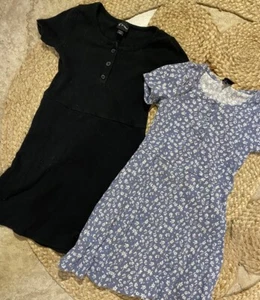 ART CLASS LITTLE GIRLS SET OF TWO CASUAL SHORT SLEEVE DRESSES SZ 6/6x - Picture 1 of 4