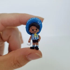 Soccer micro mascot Gauchito (World Cup 1978, Argentina). Microtoysby - Picture 1 of 6