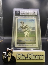 2010 TRISTAR Obak Auto /125 Tom Paciorek #A75 Auto BGS 9