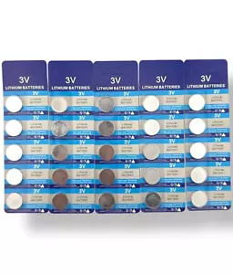 New Lot Lithium Battery 3V CR2016 CR 2016 BR2016 DL2016 Remote Button Cell Watch - Picture 1 of 10