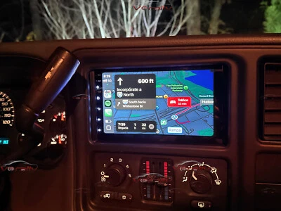 Radio For 2007 Chevy Silverado 1500 2500HD 3500 Classic , Upgrade CarPlay GPS FM - Image 1 of 4