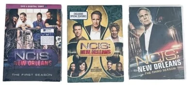 NCIS New Orleans TV Series Seasons 1-3 Seasons 1 2 3 DVD - NEW SEALED - Image 1 of 4