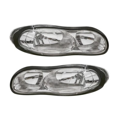 Pair Headlights lamps Left & Right Side For 1998-2002 Chevrolet Camaro Z28 Base - Изображение 1 из 4