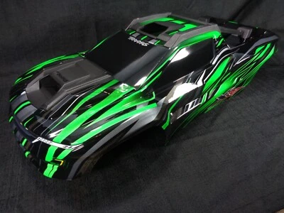 Traxxas XRT 8s Ultimate Green Painted Body Shell Internal Mounts Supports Roll - Image 1 of 4