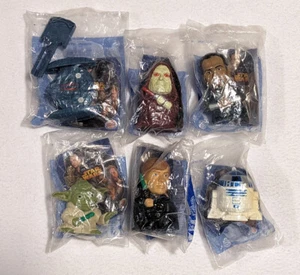 Lot of 6 - Star Wars Ep III Revenge of the Sith - Burger King Toys - Sealed - Picture 1 of 6