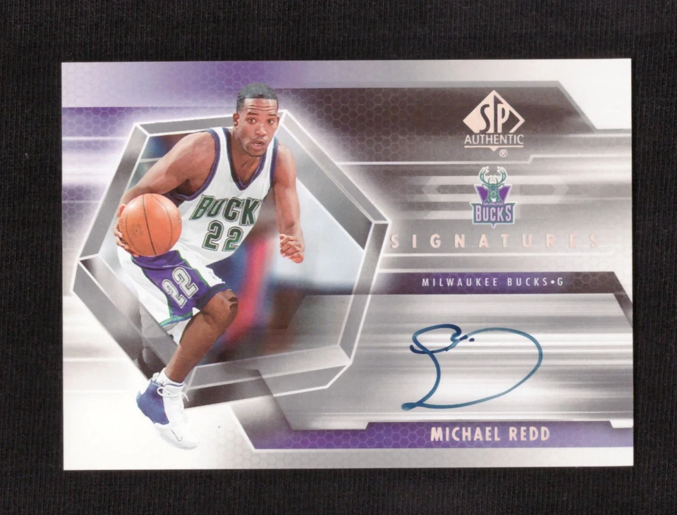 2004-05 Upper Deck SP Authentic Signatures Michael Redd Auto Bucks - Image 1 of 2