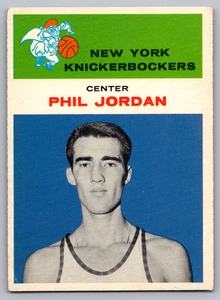 1961-62 FLEER #24 PHIL JORDAN KNICKS - Picture 1 of 3
