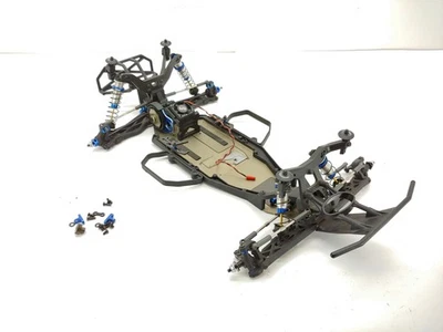 Team Associated SC6 1/10 2wd Short Course Truck Roller Slider Chassis gut - Bild 1 von 4