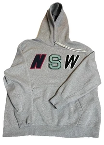 Nike NSW Herren Sweatshirt Pullover Hoodie mit NSW Varsity Patch, Gr. XL, grau - Bild 1 von 11