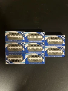 80 Lame per rasoio Dorco HQ inox doppio bordo - Foto 1 di 1