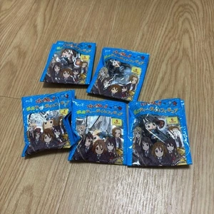K-On figure strap key chain Lot 5 set mascot retro Japan anime hobby m653 - Picture 1 of 6