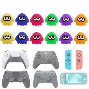 Soft Thumb Stick Grip Cap For Nintendo Switch Oled Lite PS5 PS4 Xbox One/360 Pro - Picture 1 of 19