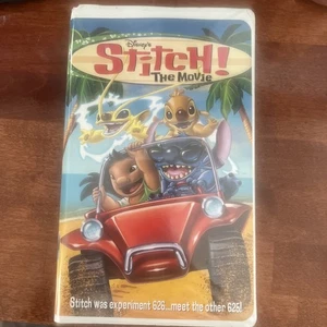 Stitch The Movie (VHS, 2003) Buy 2 Get 1 Free - Picture 1 of 3